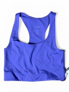 Girlfriend Collective purple Paloma Racerback Sports Bra